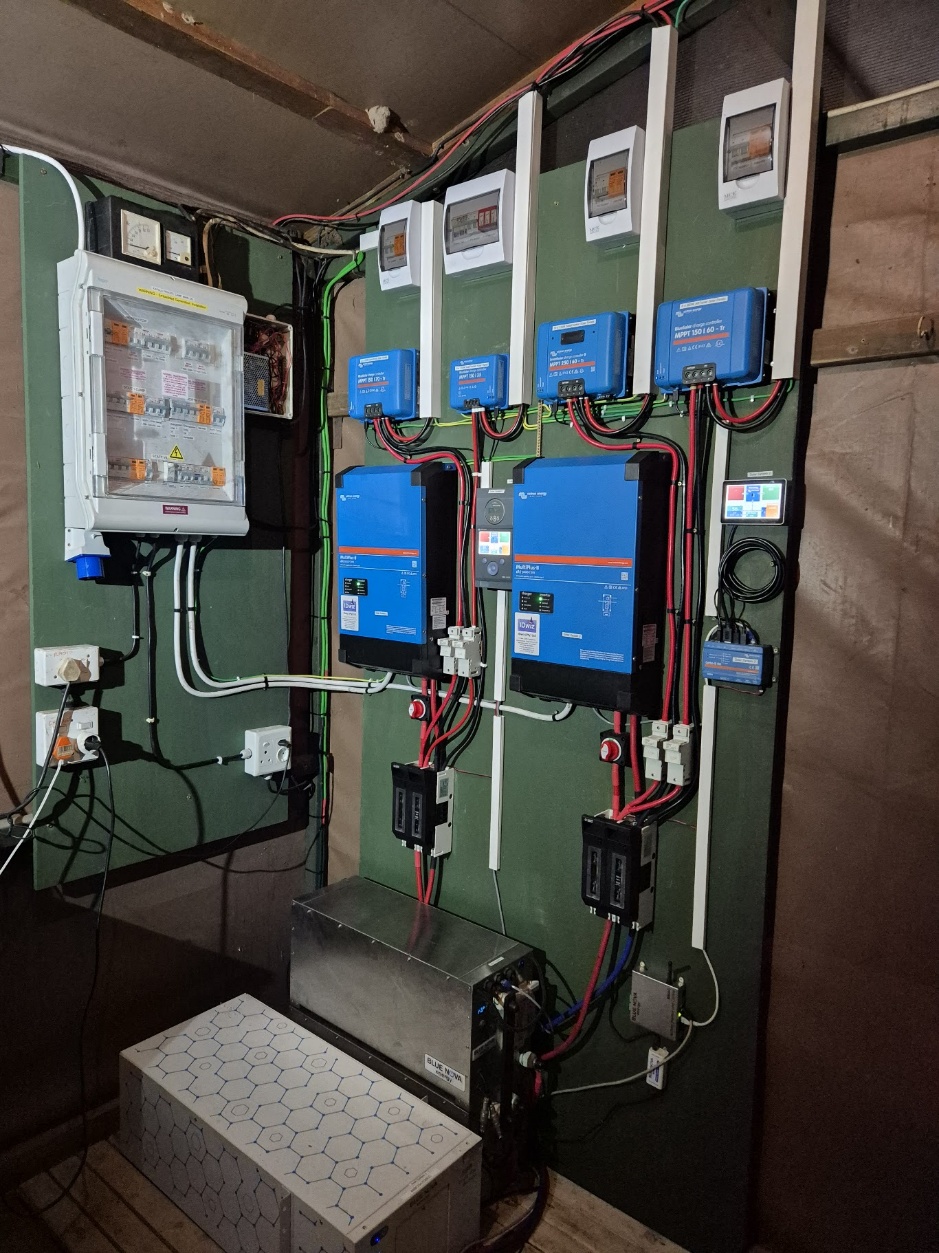 Kapula Private Camp solar upgrade in Hwange