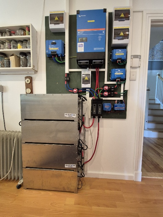 Holiday home solar installation in Sedgefield